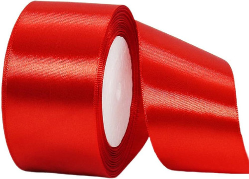 22m satinband geschenkband rot - 22m,