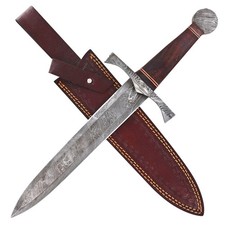 Damascus Steel Arming Dagger