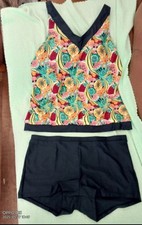 Oversize Tankini bunt Set 2