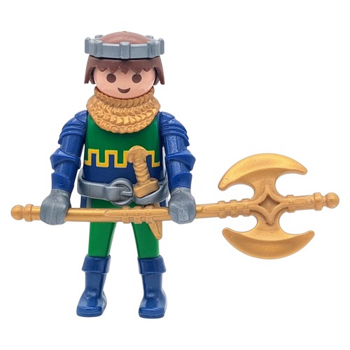 Playmobil figur grün blau axt - playmobil,