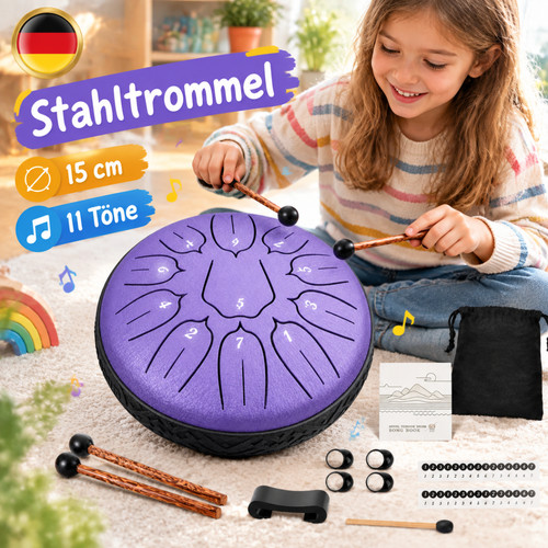 Handpan 11 töne - handpan, 6"