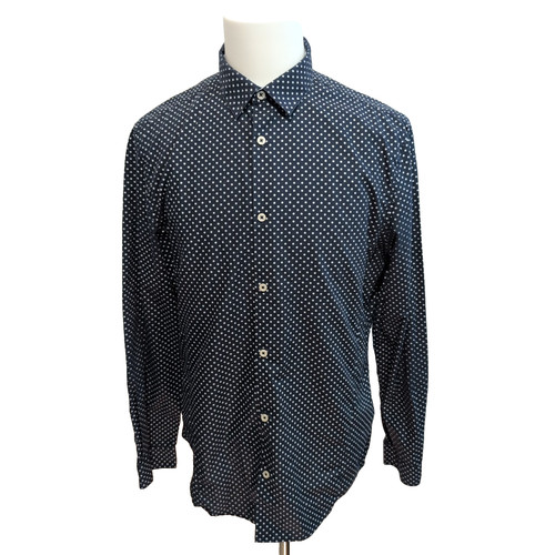 Hemd slim fit l marineblau - slim,