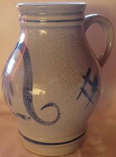 Steingutkrug 1L Gerzit Staffel