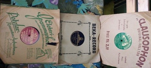 Schellackplatten grammophon - schellackplatten,,