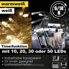 10/20/30/50er LED Lichterkette