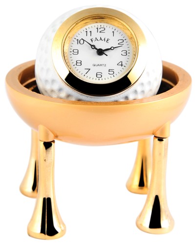 Miniaturuhr golfball design - miniaturuhr,