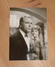 Mit Himbeergeist... MARIANNE KOCH & O.W. FISCHER Originalautogramme PRESSEFOTO!