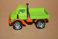 Siku 1620 Unimog U 406  Grün /Orange Version Lenkrad eingesetzt  (W89)