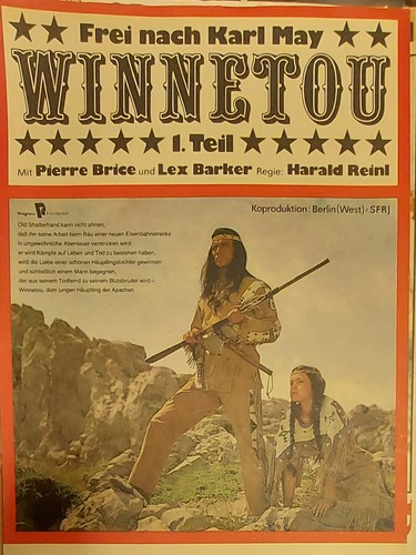 Ddr filmplakat winnetou - ddr,