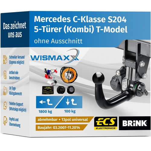 Ahk für mercedes - ahk, c-klasse
