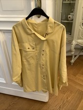 Marco Pecci Bluse Gelb Gr. 42