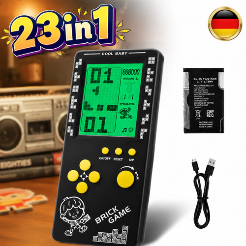 Handheld spielkonsole - 23-in-1, handheld-spielkonsole