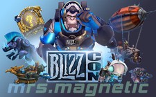 WoW Loot - Blizzcon 2017 virtual Ticket - Ingame Goodies - printed copy unused! 