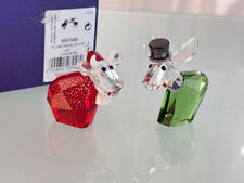  Swarovski Figur 5597046 Mo und Ricci 2021 Weihnachten 5 x 4,6 cm. Top Zustand 