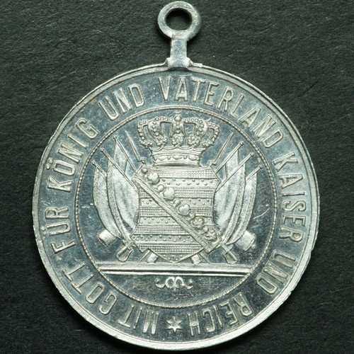 Sachsen alu medaille - sachsen:, alu-medaille