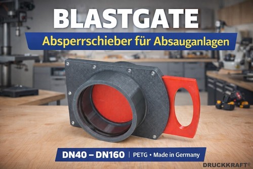 Dn40 bis dn160 - dn40, blastgate