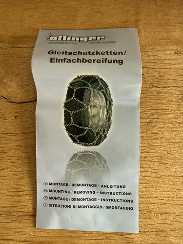 Schneeketten neu von ottinger - von,