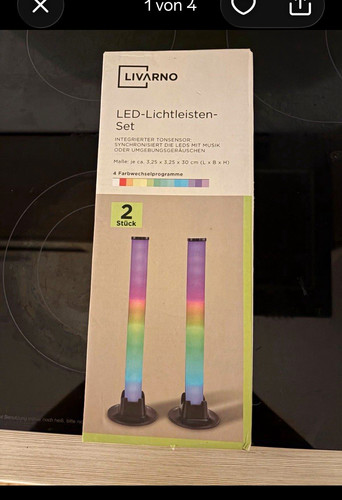 Livarno led lichtbalken - livarno, set