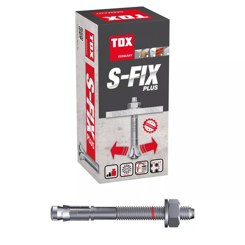 Tox fix plus - s-fix, bolzenanker