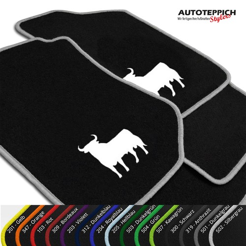 Fußmatten spanischer stier - fußmatten,