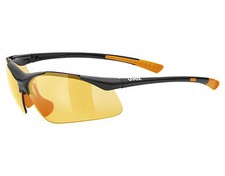 NEU! UVEX sportstyle 223 black orange Sonnen Brille Fahrrad Bike Rad Sportbrille