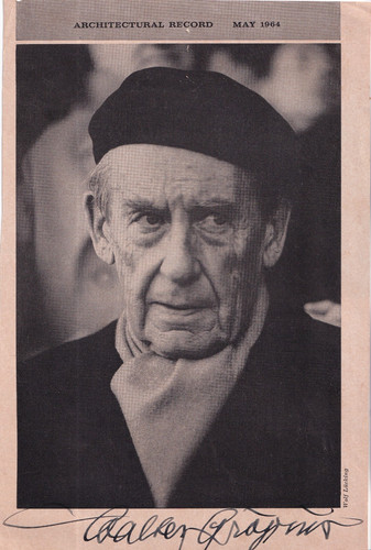 Walter gropius architekt - walter,