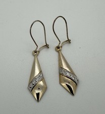 835 Silber vergoldet Ohrringe