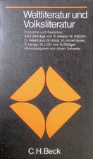 Weltliteratur und