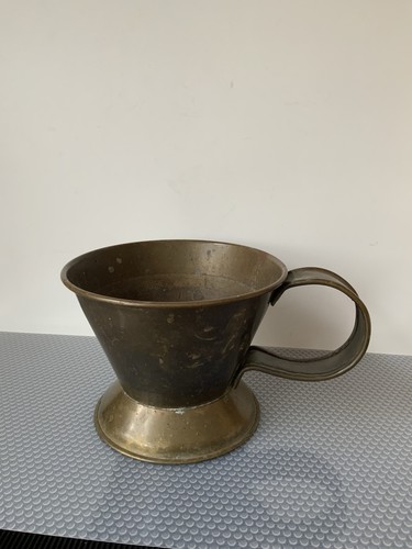 Antik messing maßbecher mit - messing,