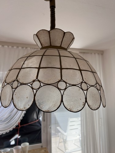 Perlmutt decken lampe - perlmutt,