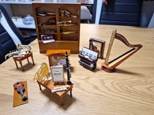 Reutter Miniaturen Puppenstube Musikzimmer
