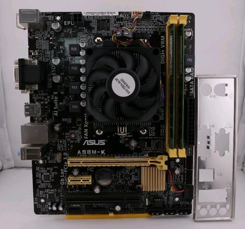 Mainboard bundel asus a58m k - bundel:,
