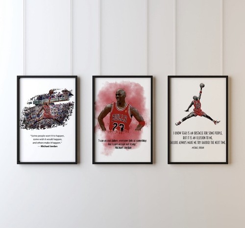 Michael jordan zitat poster - michael,
