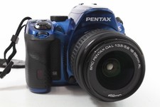 Pentax K-30 18-55mm DAL Kit blau, guter Zustand