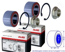2x AL-KO ALKO Kompaktlager