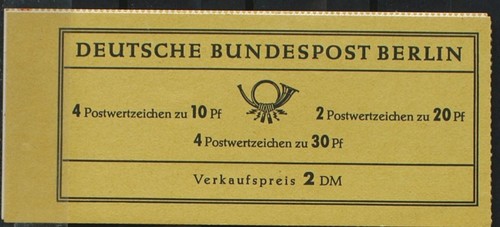 H1086 bln markenheftchen - bln,,