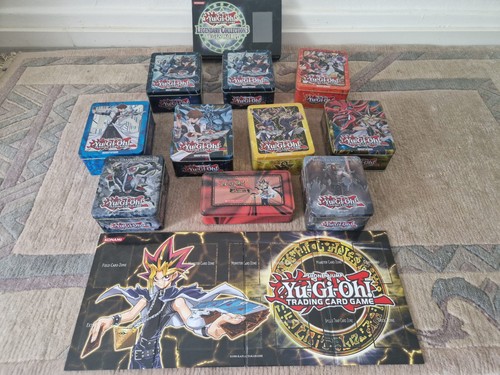 Yugioh tin box - box, leer