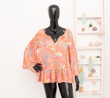 Odd molly bluse rosa blumen - molly,
