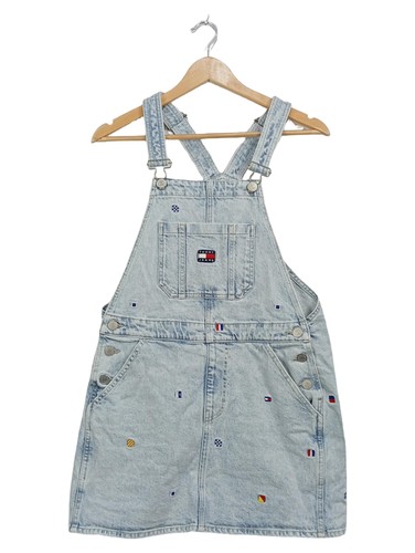 Tommy jeans latzkleid damen - tommy,