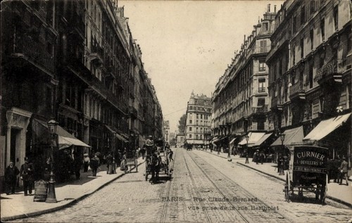 Paris rue claude bernard - claude,