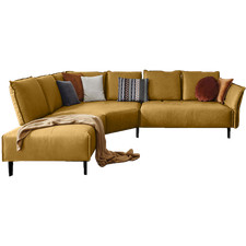 Willi Schillig Bonnie 16660 Sofa Echtleder gelb Federkernpolsterung *am Lager*