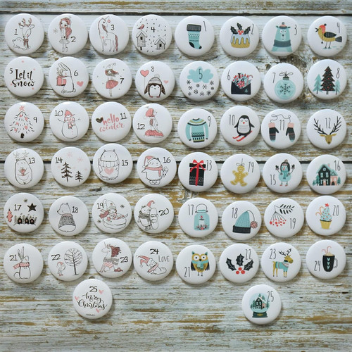 2sets adventskalender zahlen - 2sets,