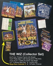 Michael Jackson - THE WIZ Collector Set (Calendar, VHS, Singles, LPs, Poster)