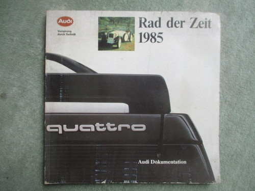 Audi rad der zeit - audi,