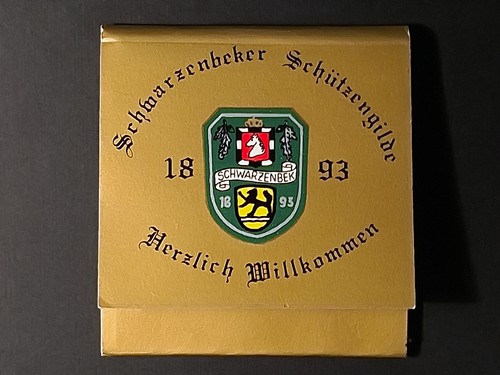 Altes streichholzheft - altes,
