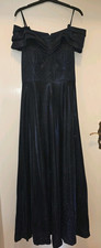 Damen abendkleid dunkelblau - damen,