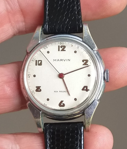 Marvin cal 560 uhr mit - uhr, kupfer