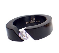 Edelstahlring damen spannring - damen,