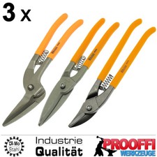3 x Schwere Blechschere