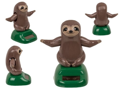Solar faultier wackelfigur - faultier,,